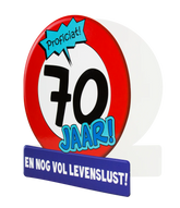 Verjaardagskaart 70 Jaar 16,5cm